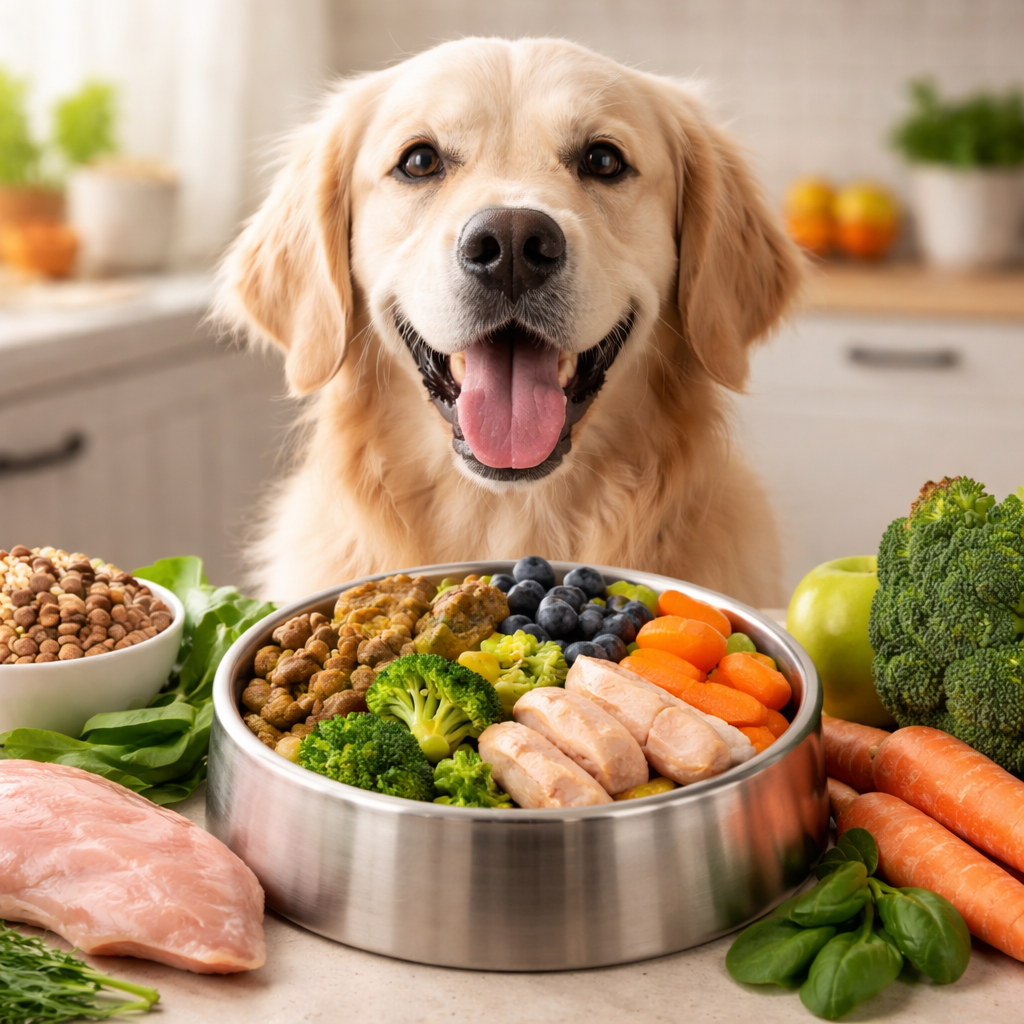 Pies ma gazy po karmie: przyczyny, kiedy to normalne i jak dieta wpływa na trawienie