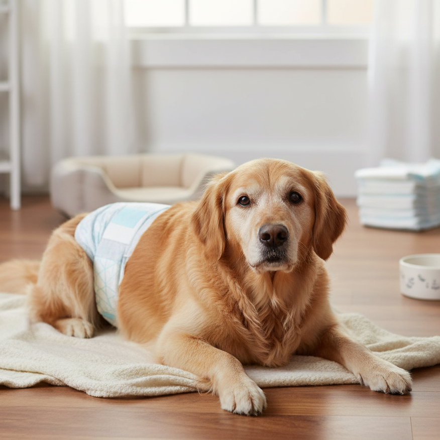 🐾 Pampersy dla psa – kiedy są potrzebne, jak je wybrać i stosować?