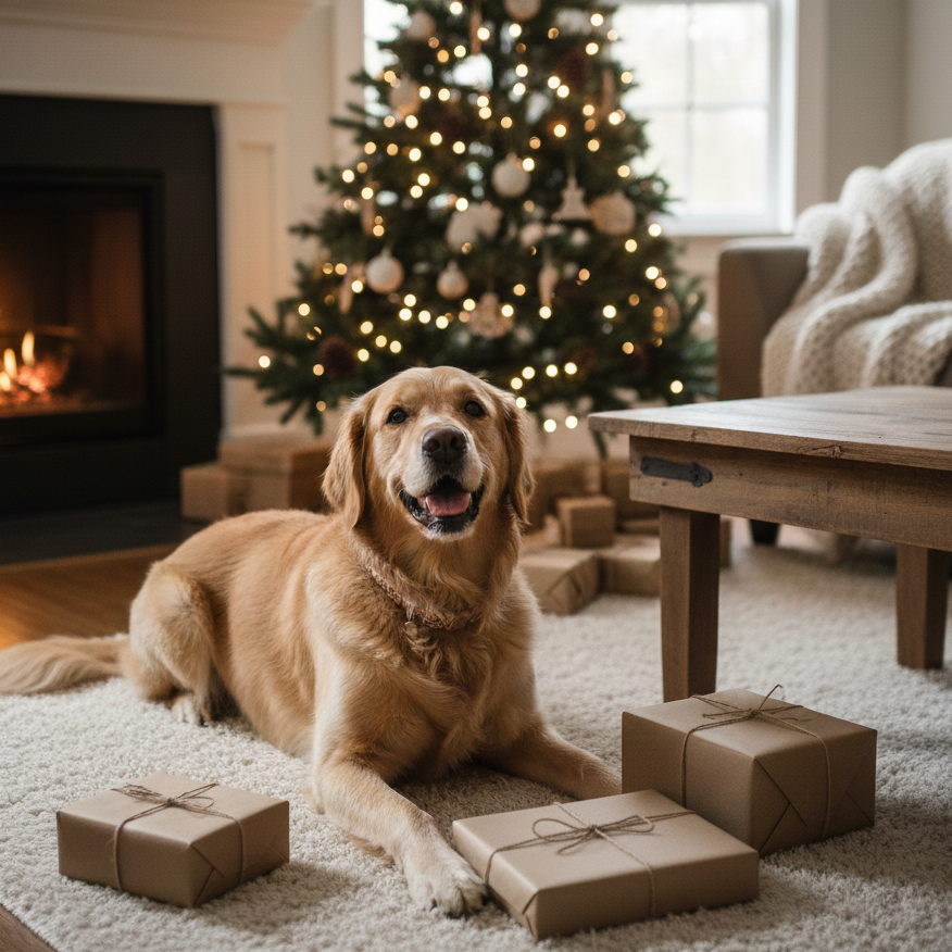 Święta z psem bez presji