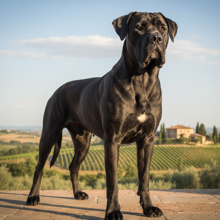 Cane corso – włoski strażnik o stalowych nerwach i miękkim sercu