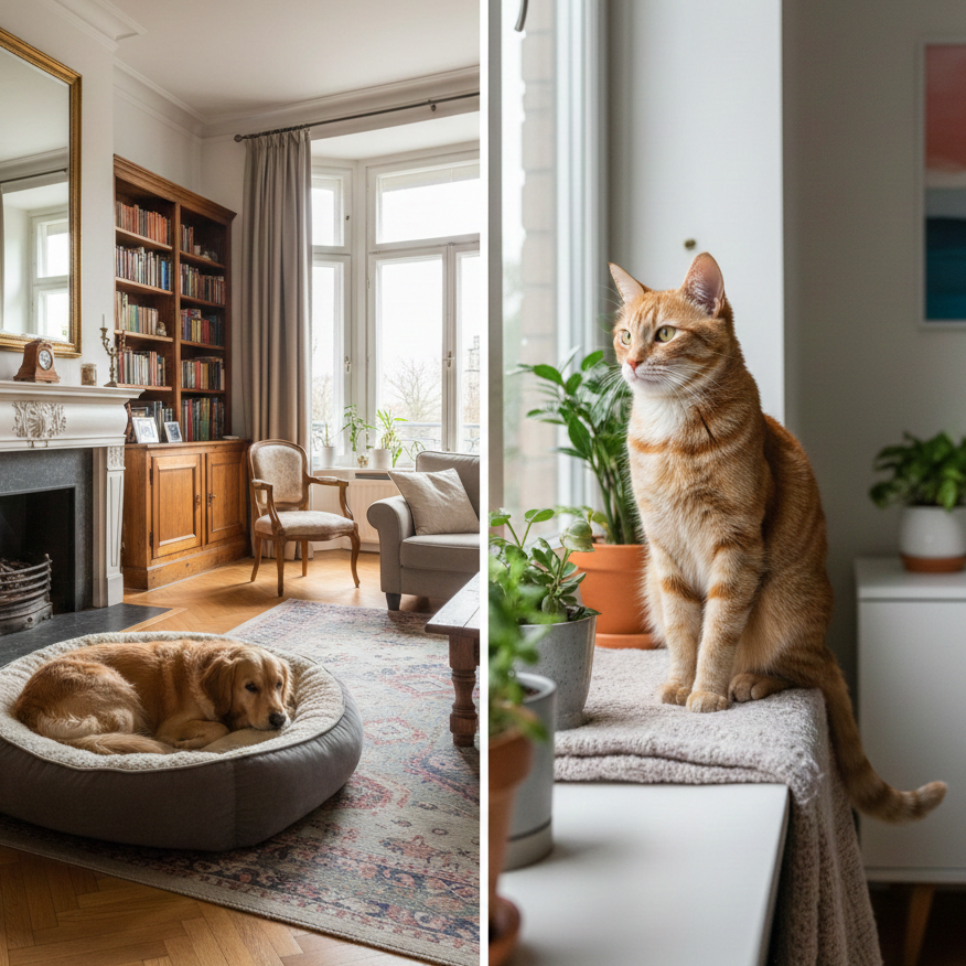 Pies czy kot? Nie pytaj, co jest lepsze. Zapytaj, jaki dom masz.