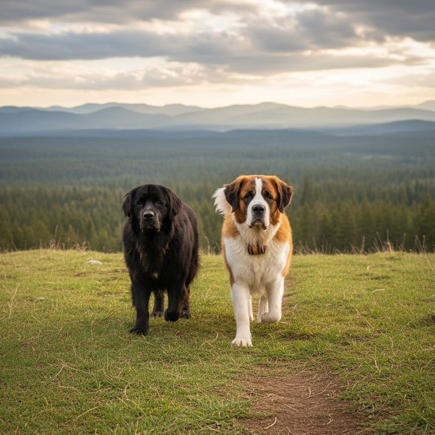 Wielki pies i równie wielkie serce – przewodnik po dużych rasach psów.