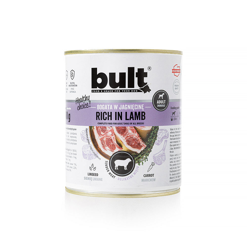 BULT mokra karma dla psa Mix Smaków puszka 6x800g