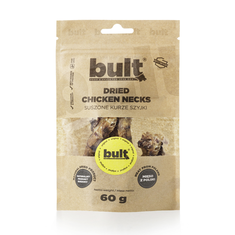 BULT gryzak naturalny dla psa kurze szyjki 60 g