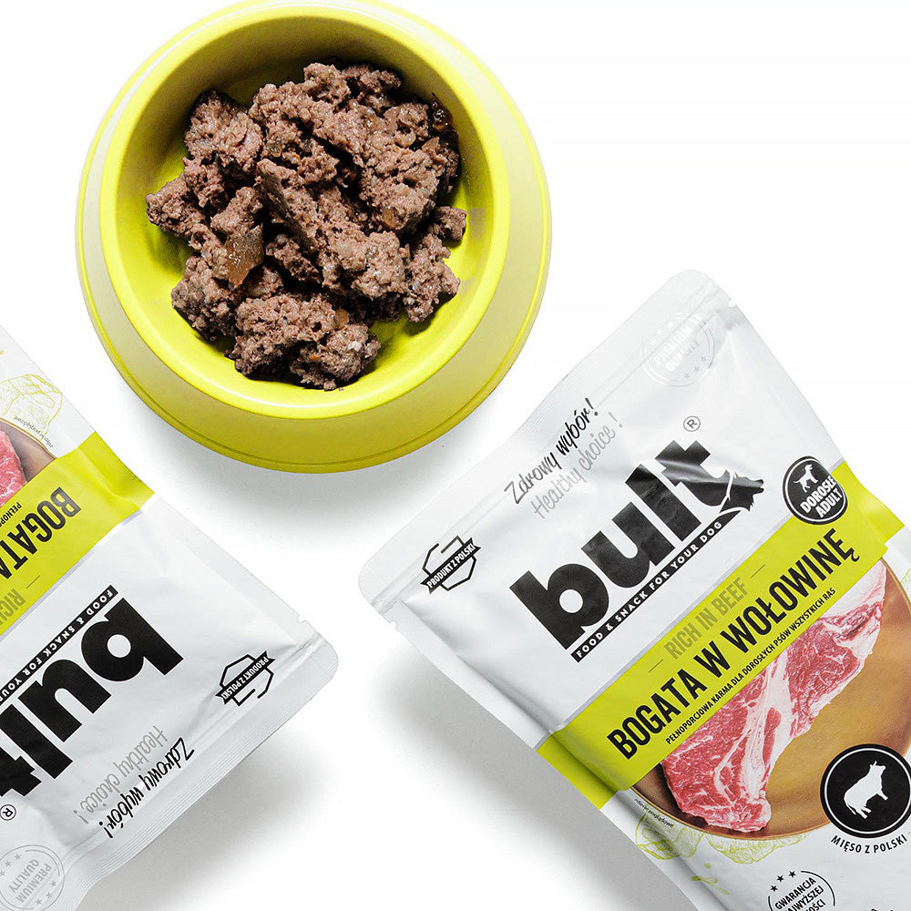 BULT wet dog food mixed flavors, pouch 20 x 500 g