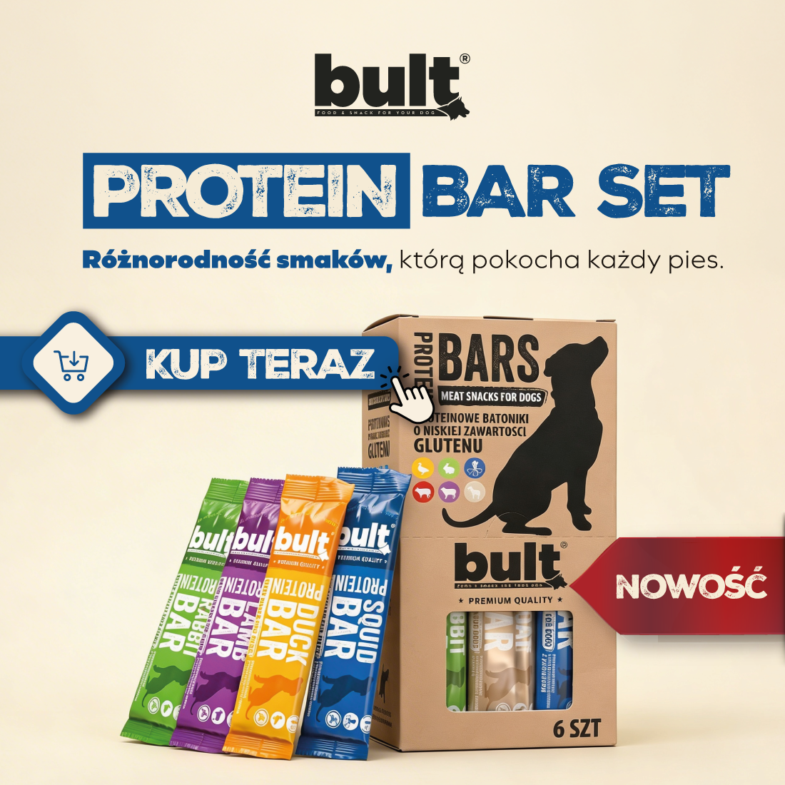 Natural treats and dog food | BULT.DOG – Polish brand for dogs