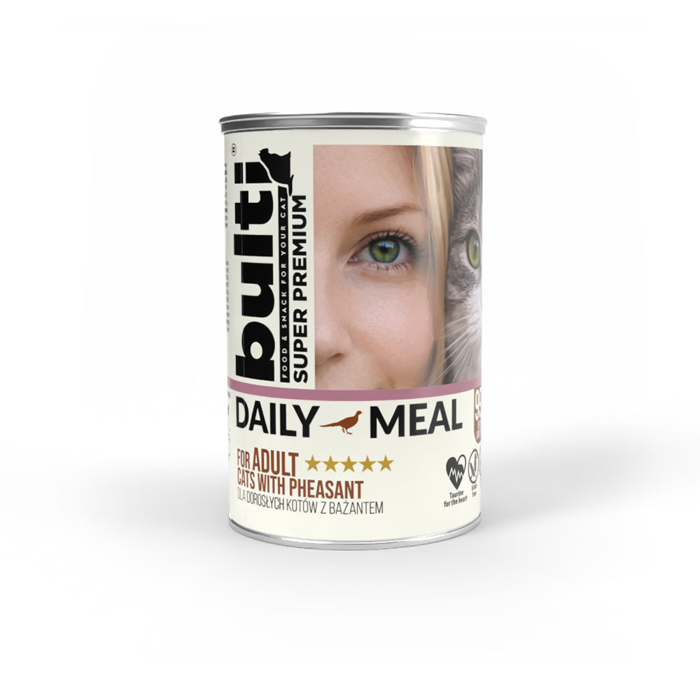 BULTI Daily Meal Adult mokra karma dla kota bażant 400 g