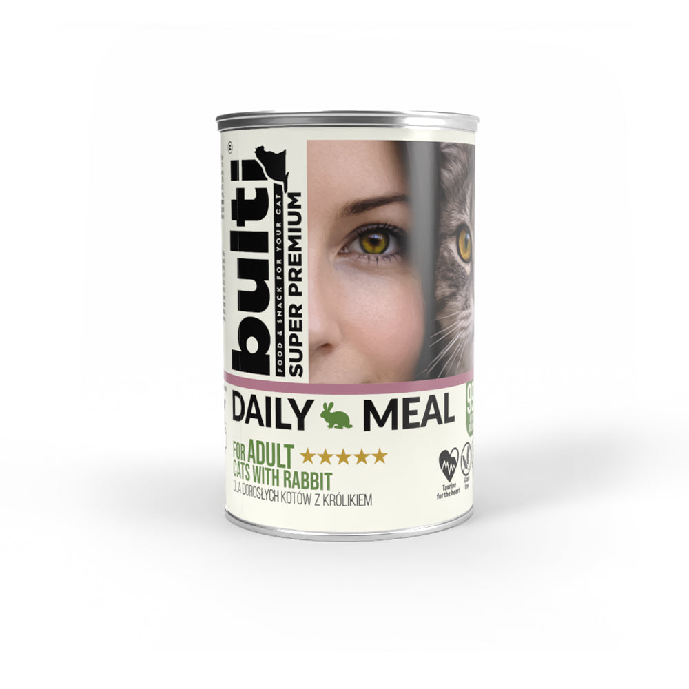 BULTI Daily Meal Adult mokra karma dla kota królik 400 g