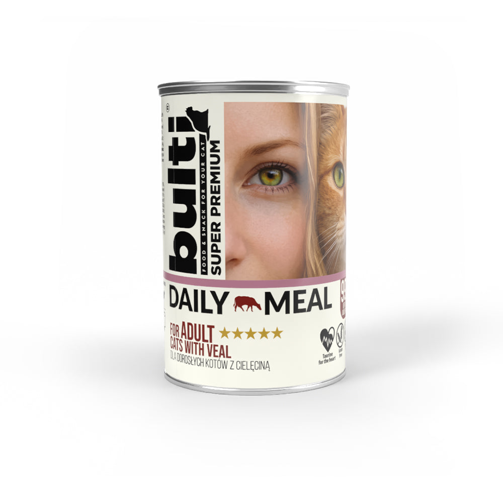 BULTI Daily Meal Adult mokra karma dla kota cielęcina 400 g