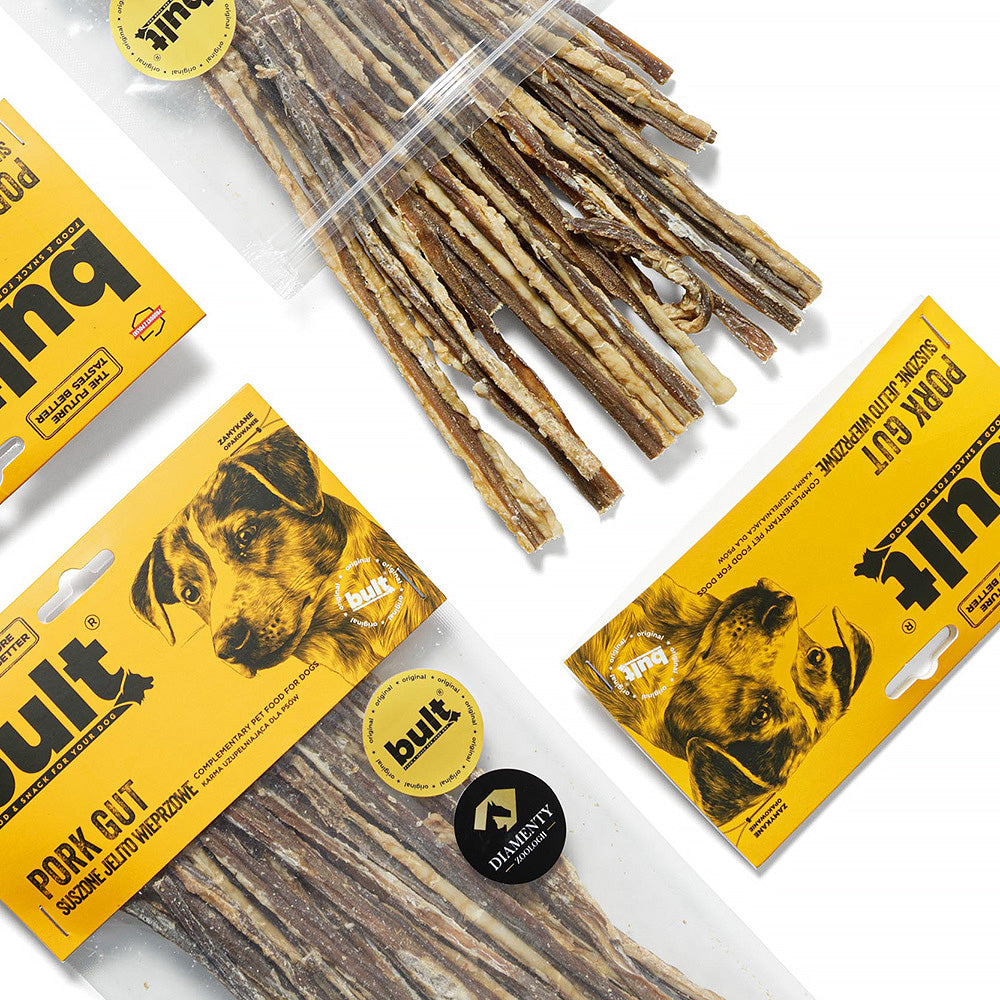 BULT gryzak naturalny dla psa jelito cienkie wieprzowe 100 g