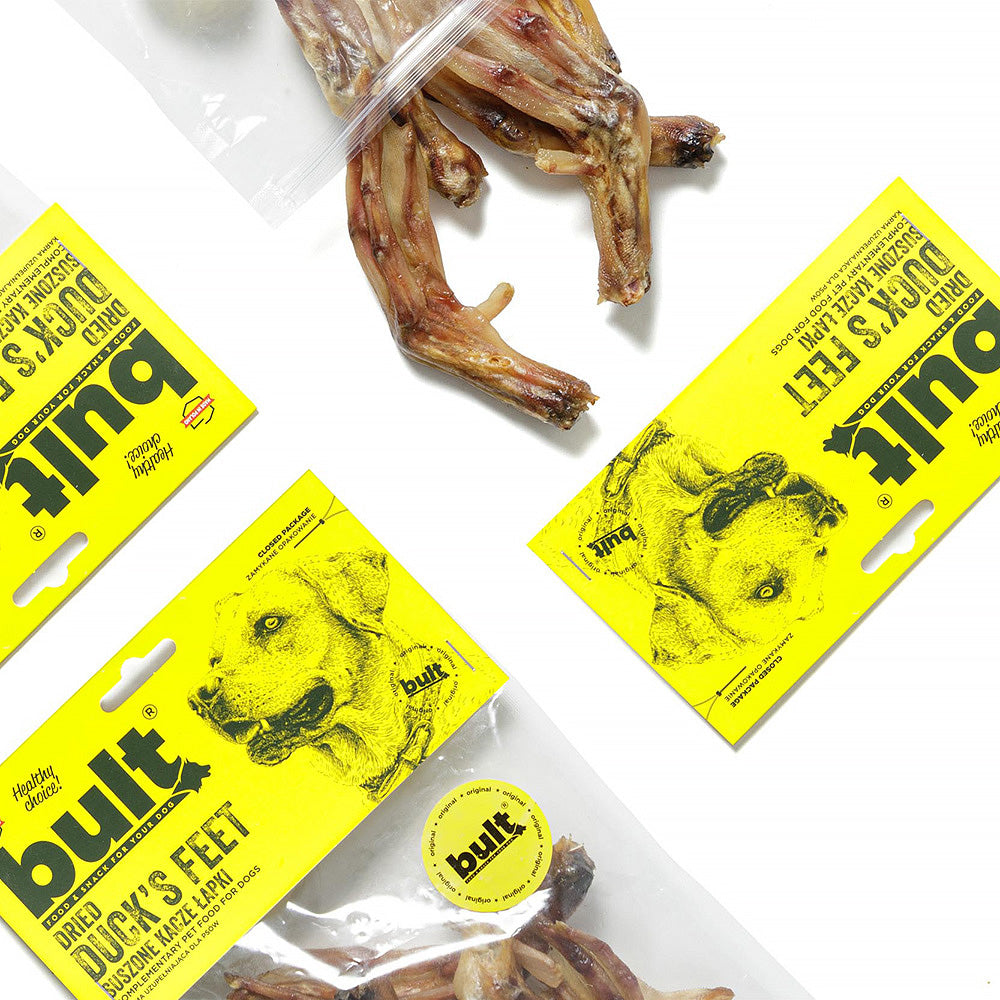 BULT gryzak naturalny dla psa kacze łapki 100 g