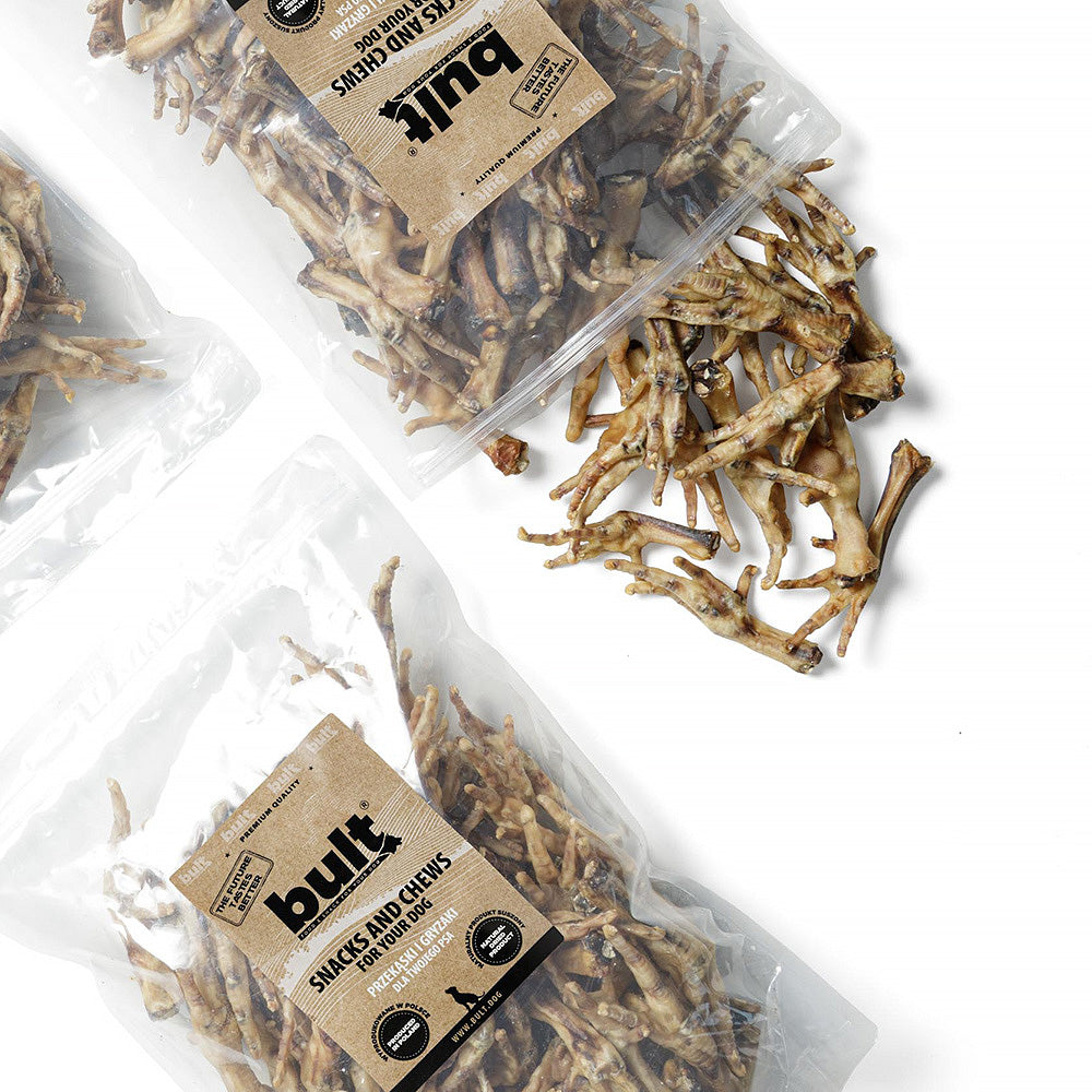 BULT gryzak naturalny dla psa kurze łapki 1 kg