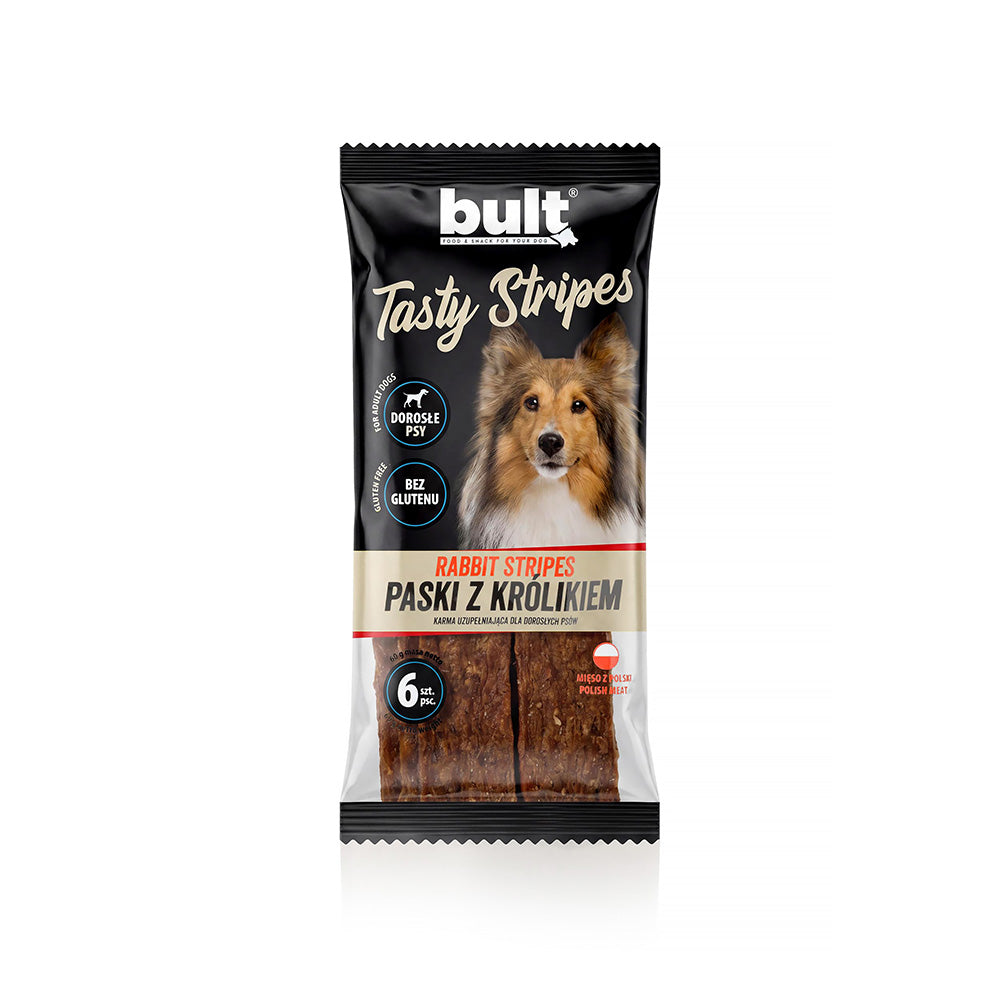 BULT dog treat rabbit strips 6 pcs