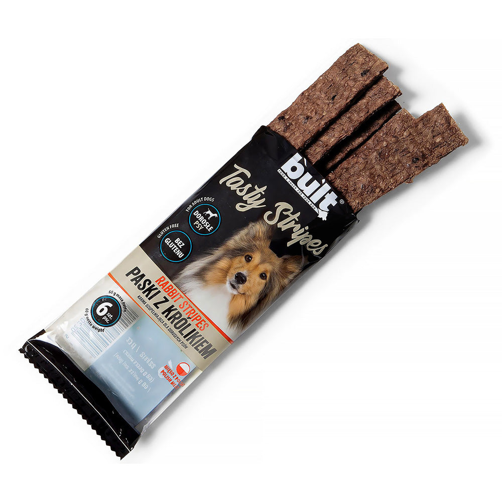 BULT dog treat rabbit strips 6 pcs