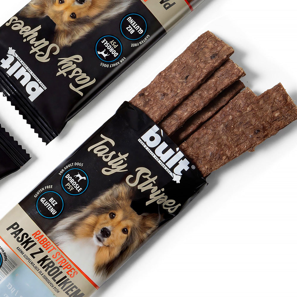 BULT dog treat rabbit strips 6 pcs