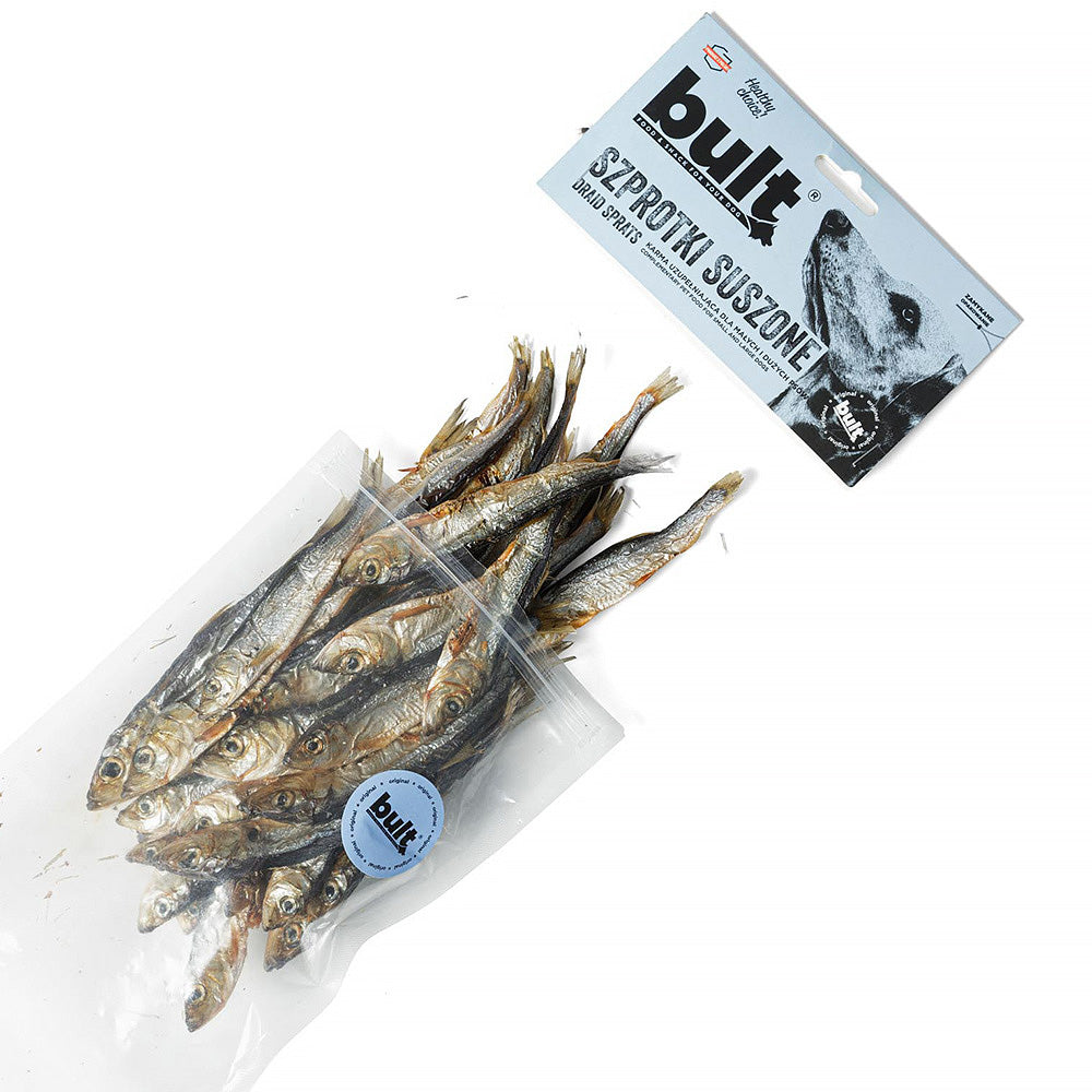 BULT gryzak naturalny dla psa szprotki suszone 150 g