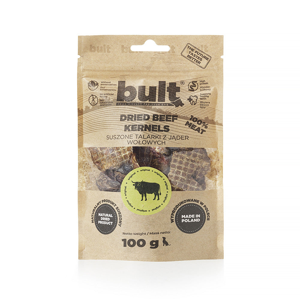 BULT gryzak naturalny dla psa talarki z jąder wołowych 100 g