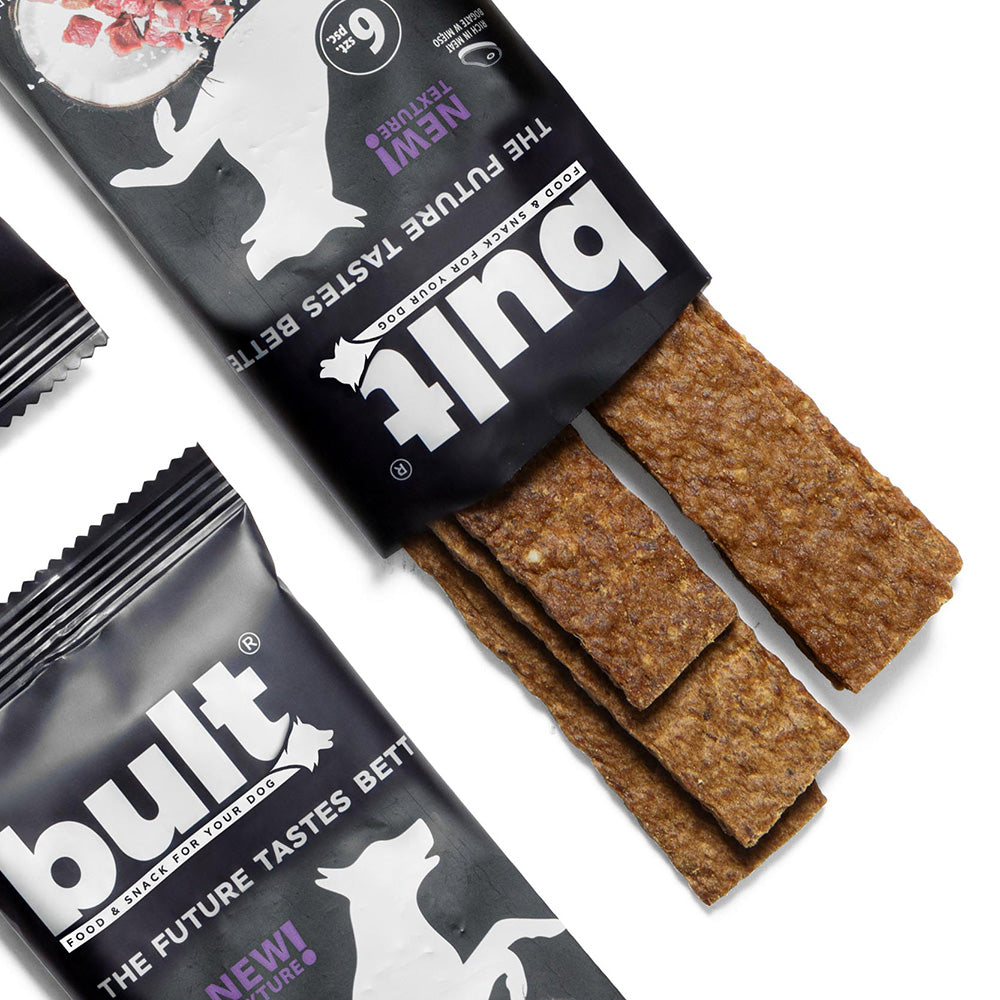 BULT Tasty Strips Superfoods dog treat lamb strips 6 pcs