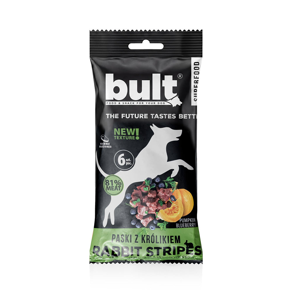 BULT Tasty Strips Superfoods przysmak dla psa paski królik 6 szt