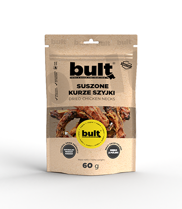 Suszone kurze szyjki od BULTa - najwyższej jakości przekąska dla psa